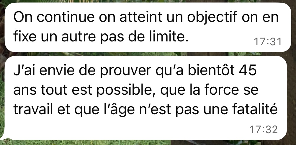 Message de Sara