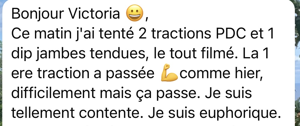 Message de Sylvie